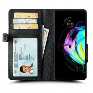 Чохол книжка Stenk Wallet для Motorola Edge 20 Чорний