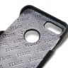 Кожаная накладка Stenk Cover для Apple iPhone 7 Plus Черный