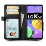 Чохол книжка Stenk Wallet для LG K52 Чорний