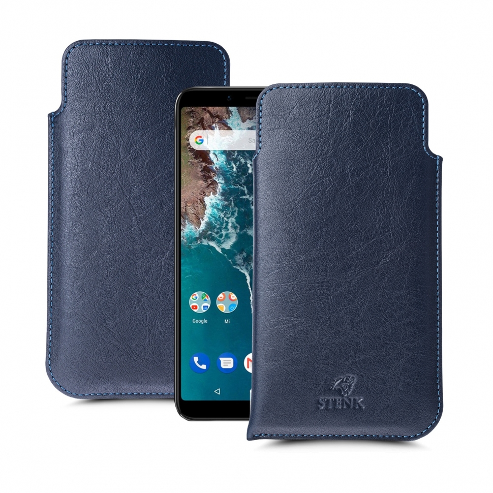 

Футляр Stenk Elegance для Xiaomi Mi A2 Синий