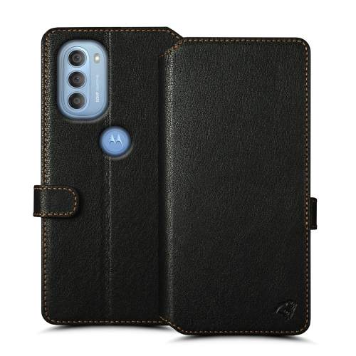 чехол-кошелек на Motorola Moto G51 5G Черный Stenk Premium Wallet фото 1