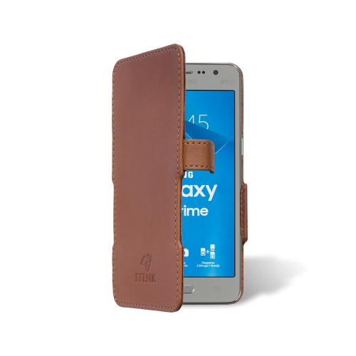 чохол-книжка на Samsung Galaxy J2 Prime Світло-коричневий Stenk Сняты с производства фото 2