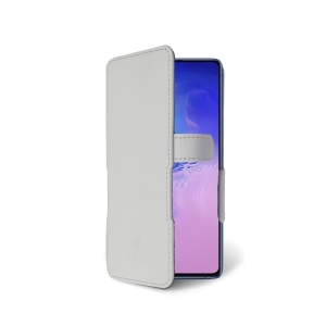 Чехол книжка Stenk Prime для Samsung Galaxy S10 Lite Белый