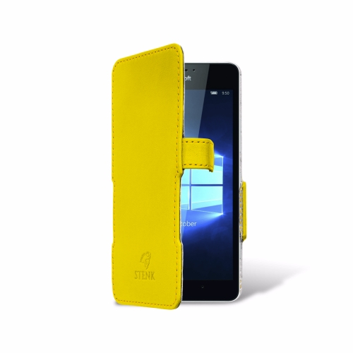 чохол-книжка на Microsoft Lumia 950 Жовтий Stenk Сняты с производства фото 2