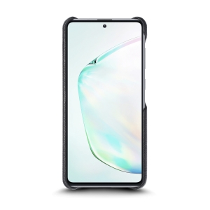 Шкіряна накладка Stenk Cover для Samsung Galaxy Note 10 Lite Чорна