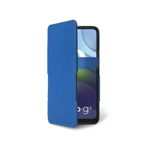 чохол-книжка на Motorola G9 Power Яскраво-синій Stenk Prime фото 2