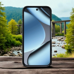 Шкіряна накладка Stenk Reptile Cover для Google Pixel 10 Pro Чорна