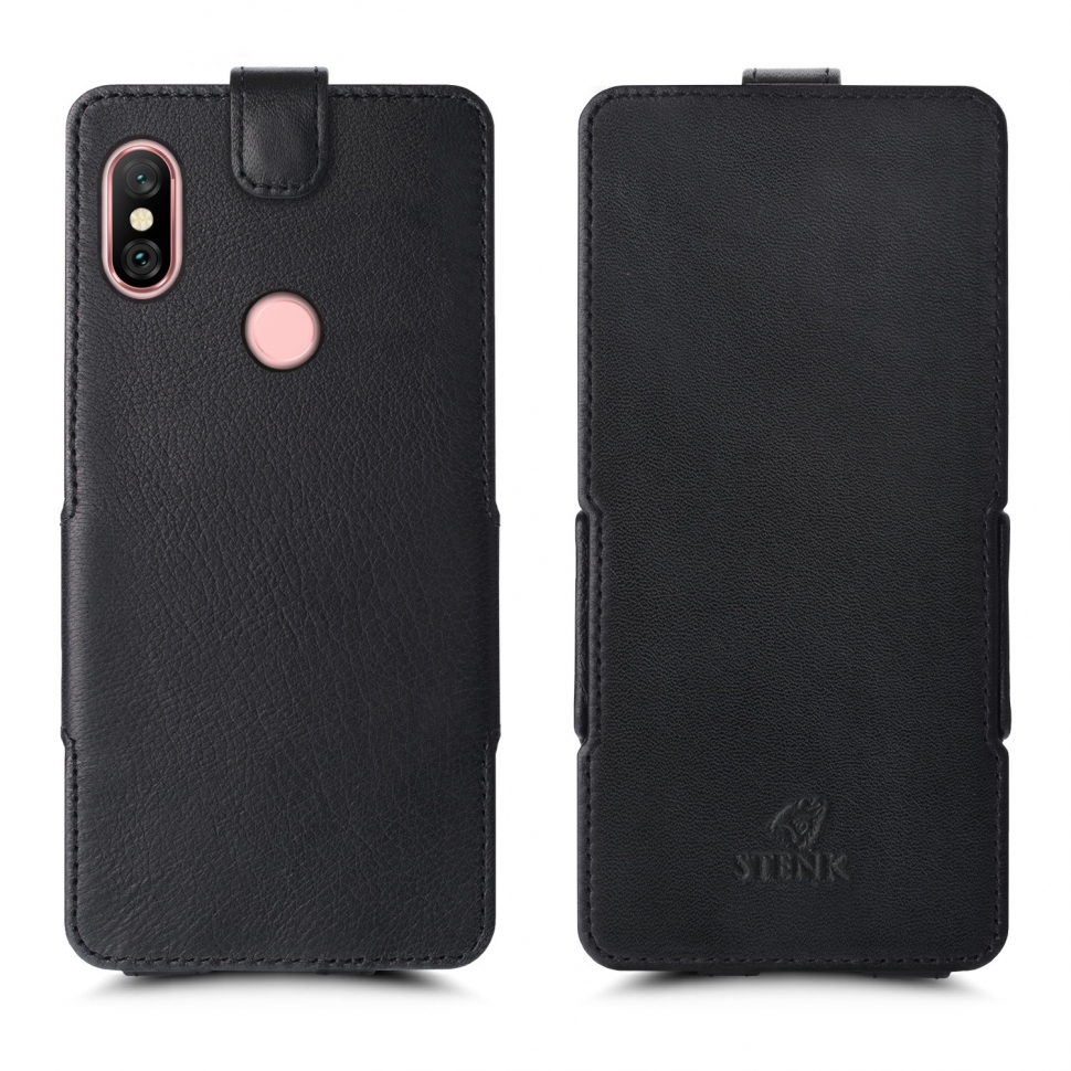 

Чехол флип Stenk Prime для Xiaomi Redmi Note 6 Pro Чёрный, Черный