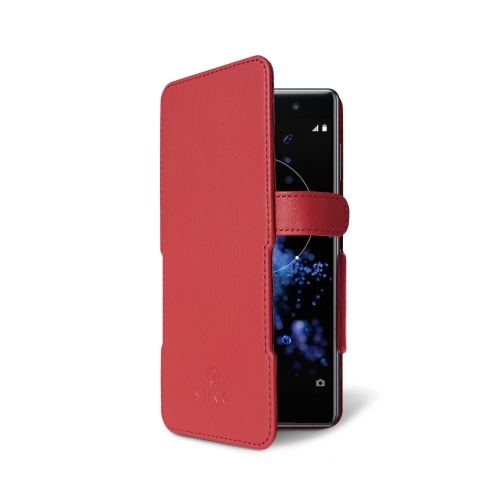 чехол-книжка на Sony Xperia XZ2 Premium Красный Stenk Prime фото 2