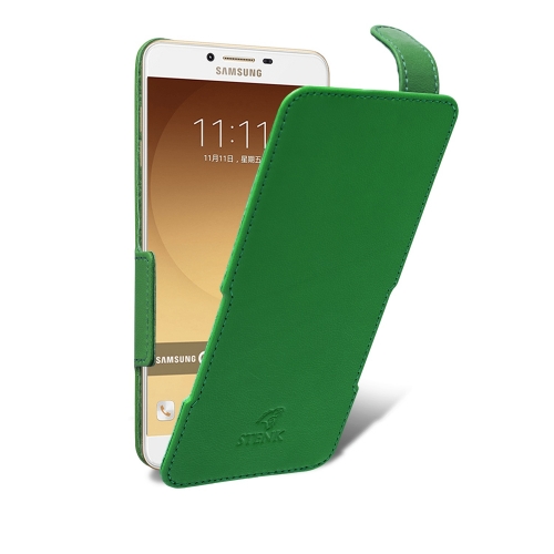 чохол-фліп на Samsung Galaxy C9 Pro Зелений Stenk Сняты с производства фото 2