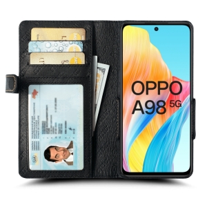 Чехол книжка Stenk Wallet для OPPO A98 Черный