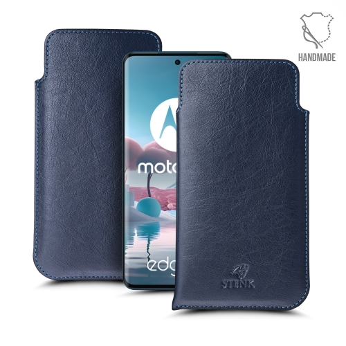 чохол-футляр на Motorola Edge 40 Neo Синій Stenk Elegance фото 1