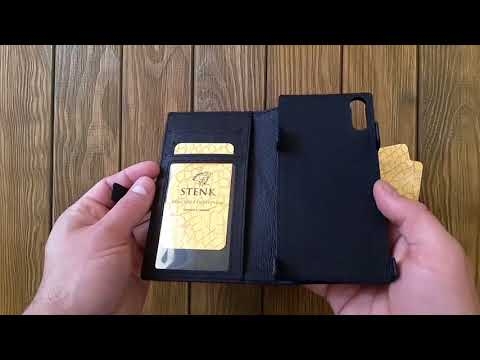 Чохол книжка Stenk Wallet для Sony Xperia XZ Чорний Відео