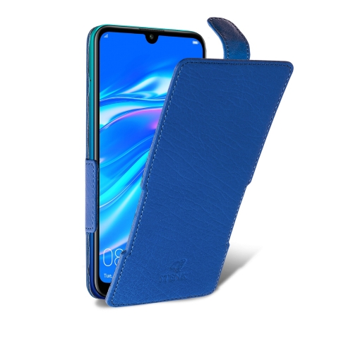чохол-фліп на Huawei Y7 (2019) Яскраво-синій Stenk Prime фото 2