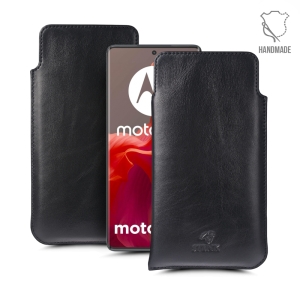 Футляр Stenk Elegance для Motorola Moto G85 Чёрный