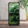 Кожаная накладка Stenk Cover для Motorola Moto G35 Черный
