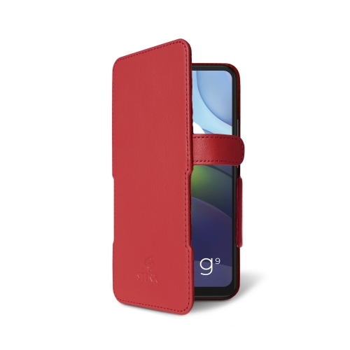 чехол-книжка на Motorola G9 Power Красный Stenk Prime фото 2