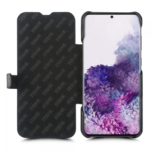 Чехол книжка Stenk Premium для Samsung Galaxy S20 Plus Чёрный