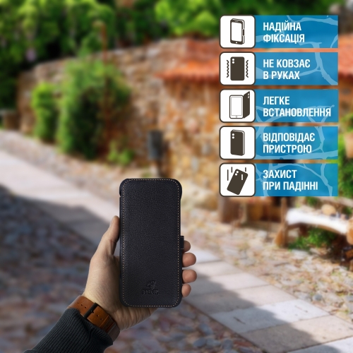чохол-книжка на LG V60 ThinQ Чорний Stenk Premium фото 6