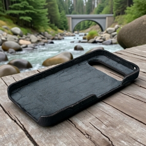 Шкіряна накладка Stenk Reptile Cover для Google Pixel 10 Pro XL Чорна