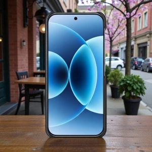 Шкіряна накладка Stenk Reptile Cover для Xiaomi 17 Чорний