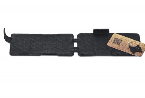 чехол-флип на Sony Xperia XZ1 Compact Черный Stenk Prime фото 3