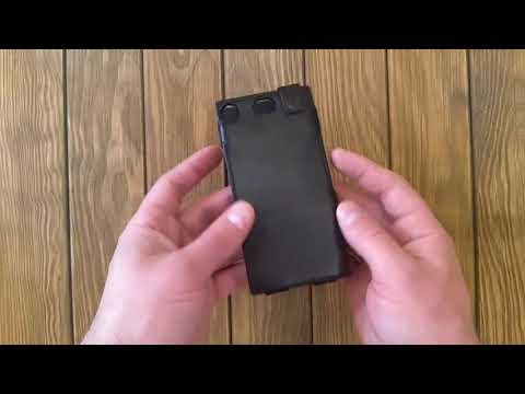 Чехол флип Stenk Prime для Sony Xperia XZ1 Compact Чёрный Видео
