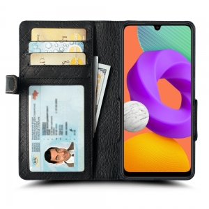 Чохол книжка Stenk Wallet для Samsung Galaxy M22 Чорний
