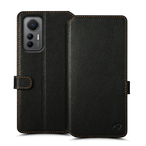 чехол-кошелек на Xiaomi 12 Lite Черный Stenk Premium Wallet фото 1