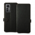 Чехол книжка Stenk Premium Wallet для Xiaomi 12 Lite Чёрный