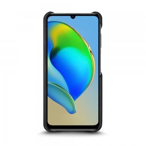 Шкіряна накладка Stenk Reptile Cover для ZTE Blade V40 Vita Чорна