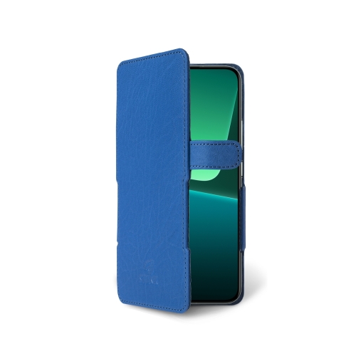 чехол-книжка на Xiaomi 13 Ярко-синий  Prime фото 2
