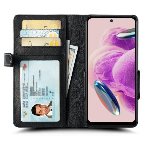 чохол-книжка на Xiaomi Redmi Note 12S Чорний Stenk Wallet фото 2