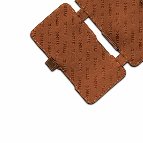 чехол-книжка на OnePlus 7 Светло-коричневый Stenk Prime фото 4