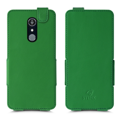 чохол-фліп на LG G7 Fit Зелений Stenk Prime фото 1