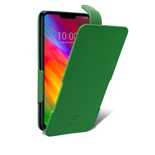 чохол-фліп на LG G7 Fit Зелений Stenk Prime фото 2