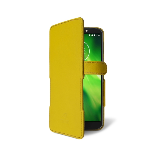 чохол-книжка на Motorola Moto G6 Play Жовтий Stenk Prime фото 2