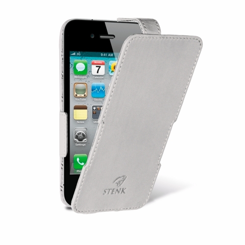 чохол-фліп на Apple iPhone 4 /4S Білий Stenk Сняты с производства фото 2