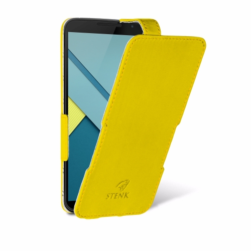 чохол-фліп на Motorola Nexus 6 Жовтий Stenk Сняты с производства фото 2