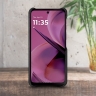 Шкіряна накладка Stenk Cover для Motorola Moto G55 Чорний
