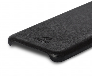 Шкіряна накладка Stenk Cover для Samsung Galaxy S20 Plus Чорна