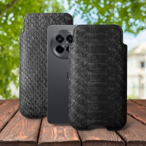 Футляр Stenk Sportage Python для OnePlus 13R Чорний