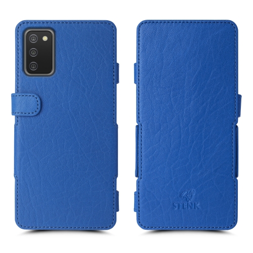 чохол-книжка на Samsung Galaxy A02s Яскраво-синій Stenk Prime фото 1
