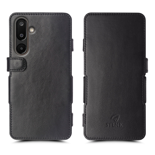 чехол-книжка на Samsung Galaxy M16 Черный  Prime фото 1