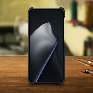 Шкіряна накладка Stenk ExBacker Python Scales для Xiaomi 15T Червоний