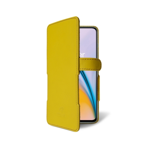 чехол-книжка на OnePlus Nord 2 5G Желтый Stenk Prime фото 2