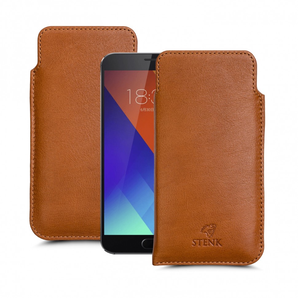 

Футляр Stenk Elegance для Meizu MX5 Camel, Светло-коричневый