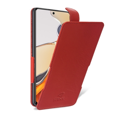 чехол-флип на Xiaomi 11T Pro Красный Stenk Prime фото 2