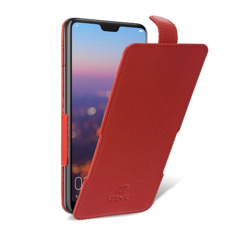 чехол-флип на Huawei P20 Pro Красный Stenk Prime фото 2