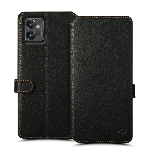 чехол-кошелек на Motorola Moto G32 Черный Stenk Premium Wallet фото 1